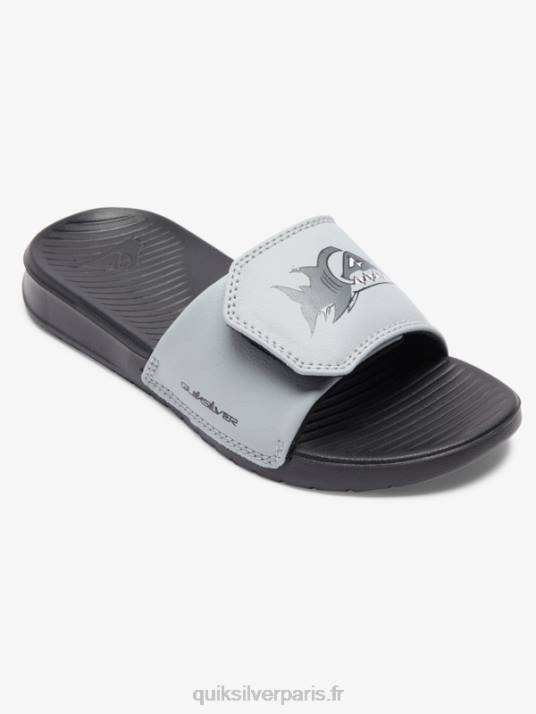 garçons Quiksilver 8-16 curseurs de réglage de la côte lumineuse D6PT2186 gris 1