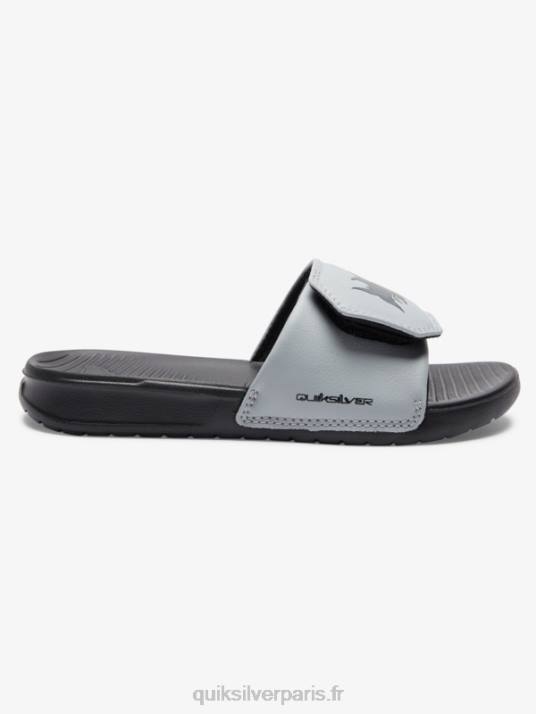 garçons Quiksilver 8-16 curseurs de réglage de la côte lumineuse D6PT2186 gris 1