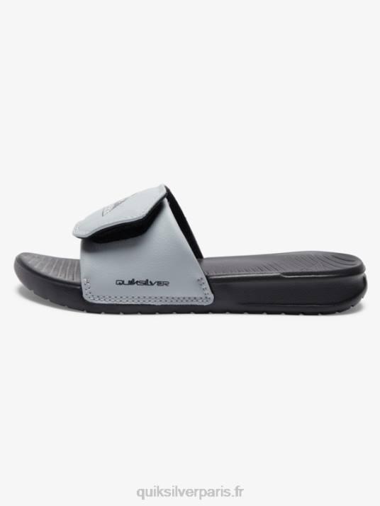 garçons Quiksilver 8-16 curseurs de réglage de la côte lumineuse D6PT2186 gris 1