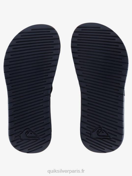 garçons Quiksilver 8-16 curseurs de réglage de la côte lumineuse D6PT2187 bleu vert