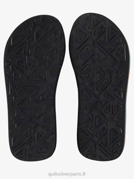garçons Quiksilver 8-16 sandales à coutures molokai D6PT2149 bleu 1