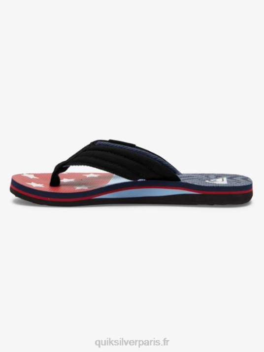 garçons Quiksilver 8-16 sandales décontractées molokai D6PT1992 bleu 3