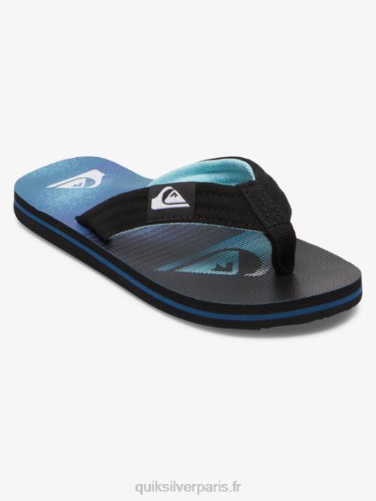 garçons Quiksilver 8-16 sandales décontractées molokai D6PT1993 bleu 1