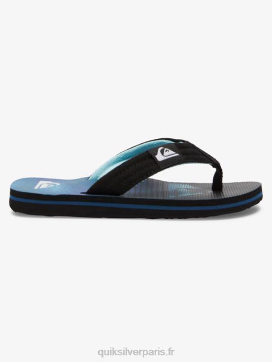 garçons Quiksilver 8-16 sandales décontractées molokai D6PT1993 bleu 1