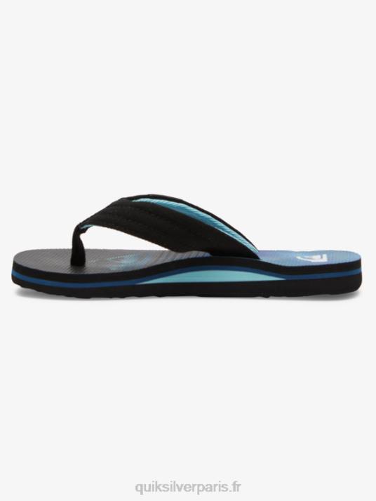 garçons Quiksilver 8-16 sandales décontractées molokai D6PT1993 bleu 1