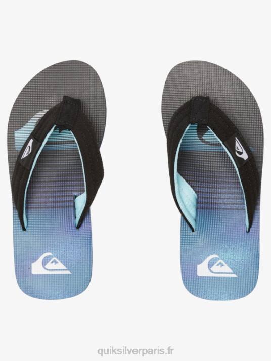garçons Quiksilver 8-16 sandales décontractées molokai D6PT1993 bleu 1