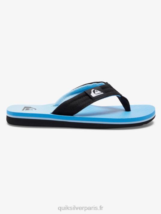 garçons Quiksilver 8-16 sandales décontractées molokai D6PT1996 bleu 7