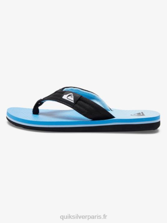 garçons Quiksilver 8-16 sandales décontractées molokai D6PT1996 bleu 7