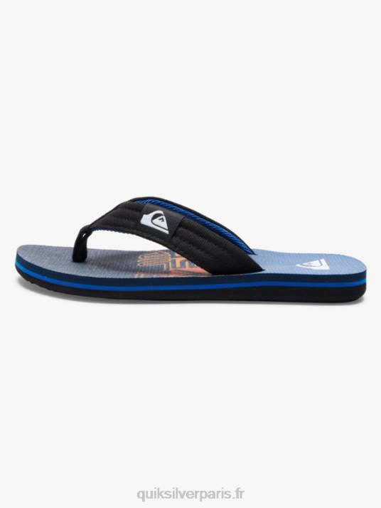 garçons Quiksilver 8-16 sandales décontractées molokai D6PT1998 bleu 6