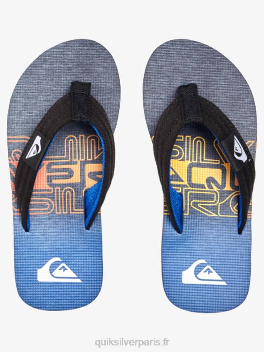 garçons Quiksilver 8-16 sandales décontractées molokai D6PT1998 bleu 6