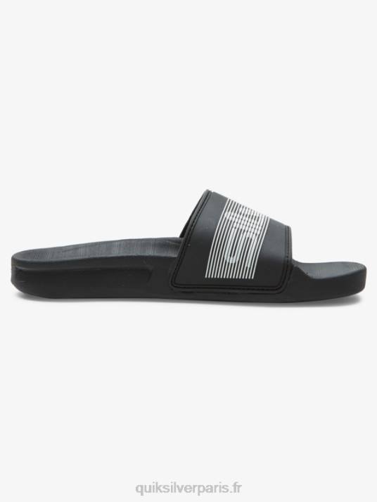 garçons Quiksilver 8-16 sandales à enfiler rivi D6PT2161 noir