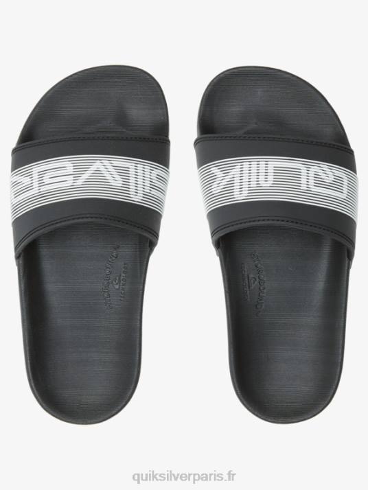garçons Quiksilver 8-16 sandales à enfiler rivi D6PT2161 noir