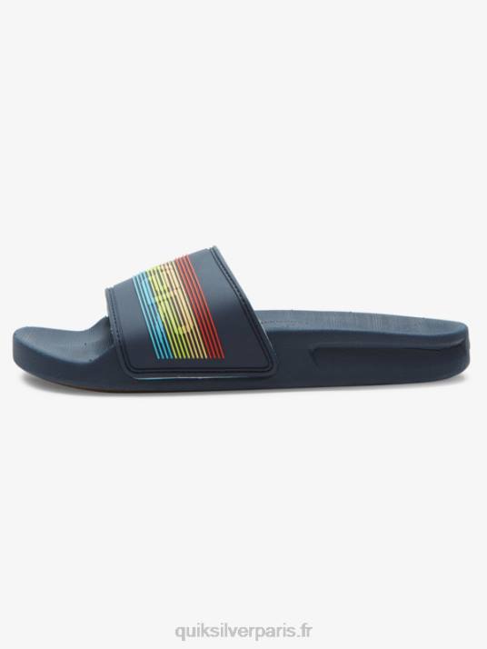 garçons Quiksilver 8-16 sandales à enfiler rivi D6PT2162 bleu 2