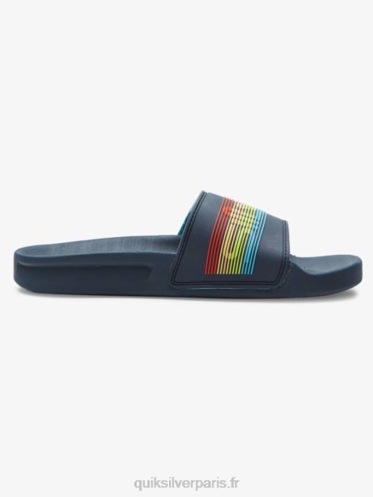 garçons Quiksilver 8-16 sandales à enfiler rivi D6PT2162 bleu 2