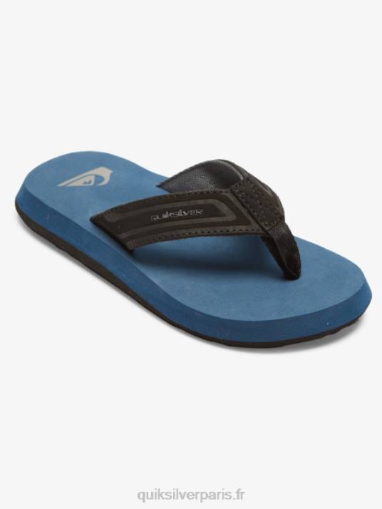 garçons Quiksilver 8-16 sandales à noyau de clé à molette D6PT2184 bleu 1