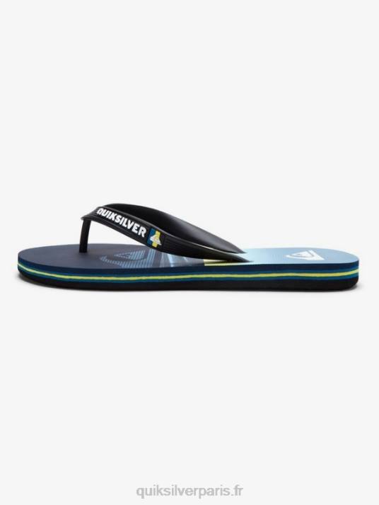 garçons Quiksilver 8-16 tongs molokai D6PT2031 bleu 1