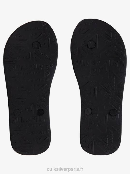 garçons Quiksilver 8-16 tongs molokai D6PT2031 bleu 1