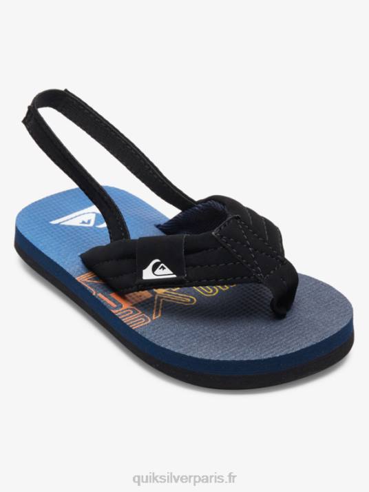 garçons Quiksilver sandales molokai D6PT2035 bleu 3