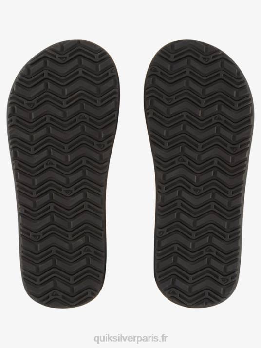 Hommes Quiksilver sandales à enfiler en forme de clé à molette D6PT975 bleu 1