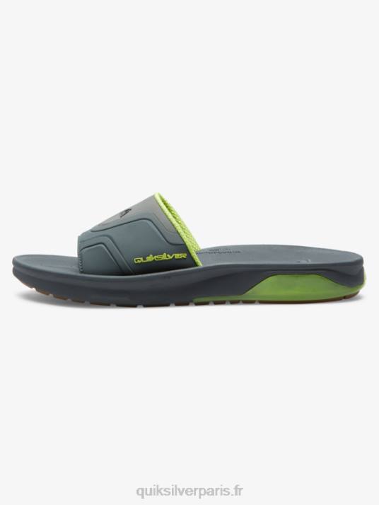 Hommes Quiksilver sandales à glissière mathodique recovery D6PT1258 gris 1