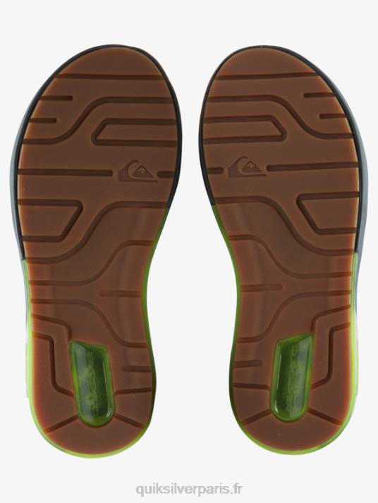 Hommes Quiksilver sandales à glissière mathodique recovery D6PT1258 gris 1