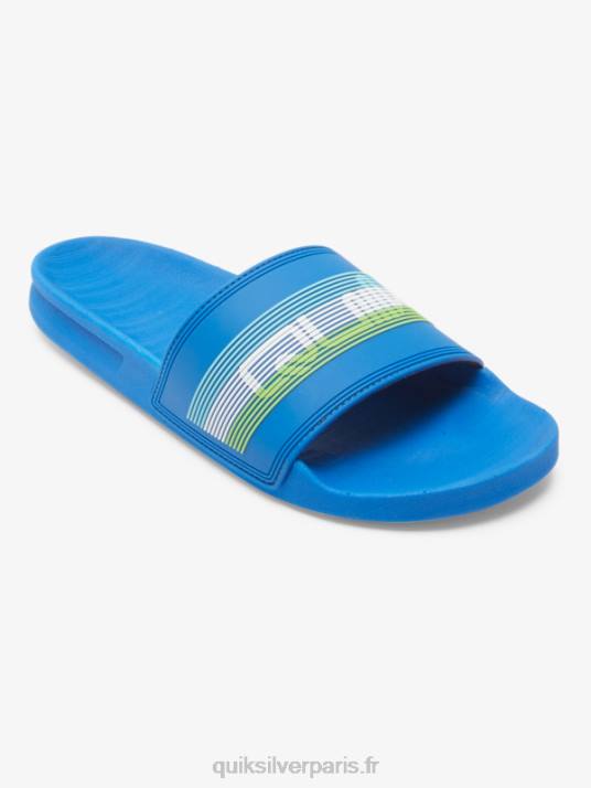 Hommes Quiksilver sandales à glissière rivi D6PT685 bleu 4