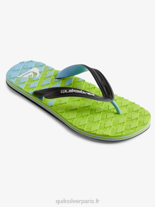 Hommes Quiksilver sandales oahuey D6PT748 vert 1