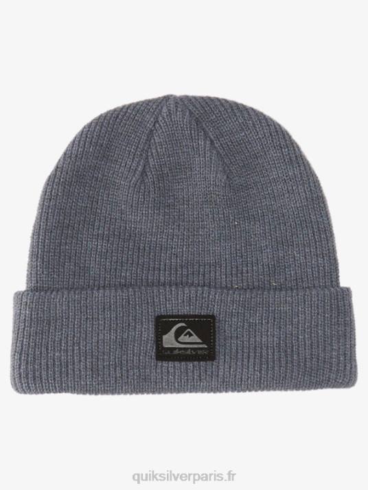 garçons Quiksilver Bonnet à revers 8-16 performer D6PT2113 lavage gris moyen