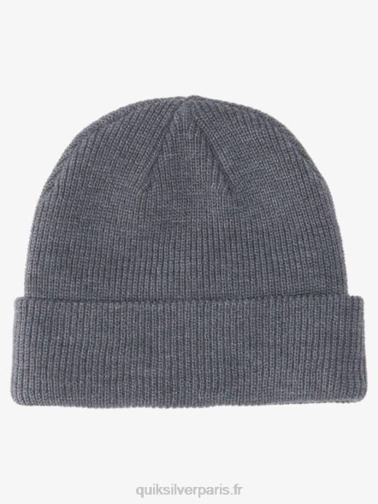 garçons Quiksilver Bonnet à revers 8-16 performer D6PT2113 lavage gris moyen