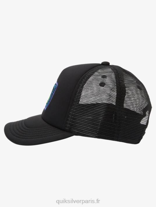 garçons Quiksilver Casquette Snapback 8-16 Sneaky Peak D6PT2045 noir