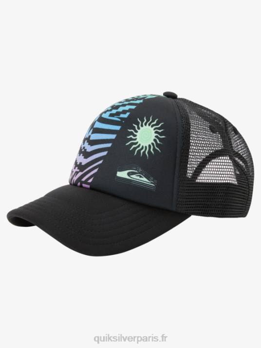 garçons Quiksilver Casquette snapback 8-16 pie coop D6PT1929 noir
