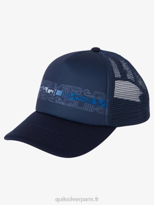 garçons Quiksilver Casquette trucker 8-16 buzzard coop D6PT2043 La marine de minuit