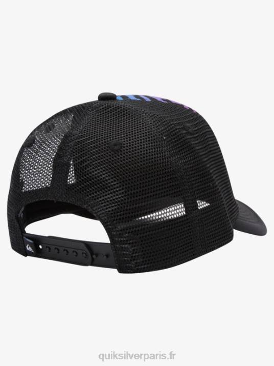 garçons Quiksilver Casquette trucker 8-16 buzzard coop D6PT2044 corail de feu