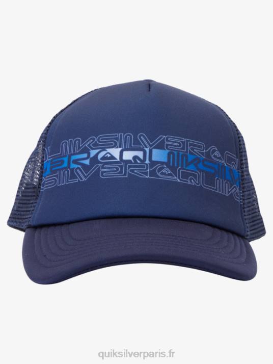 garçons Quiksilver casquette trucker 2-7 buzzard coop D6PT2204 blazer bleu marine