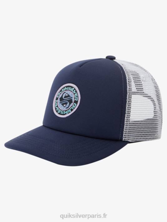 garçons Quiksilver casquette trucker 2-7 sneaker peak D6PT1892 blazer bleu marine
