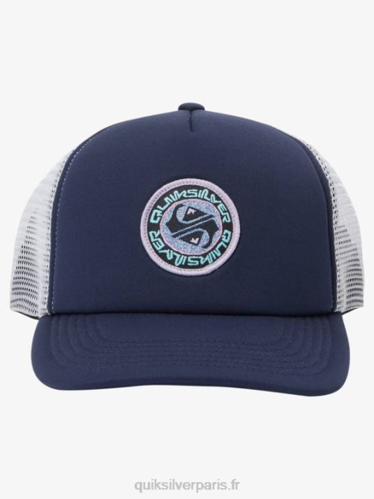 garçons Quiksilver casquette trucker 2-7 sneaker peak D6PT1892 blazer bleu marine