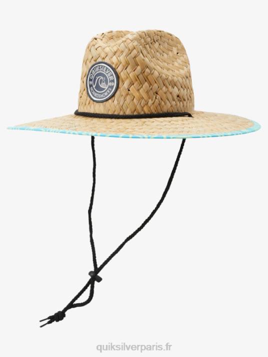 garçons Quiksilver chapeau de soleil 2-7 outsider jb D6PT2006 bleu rivière