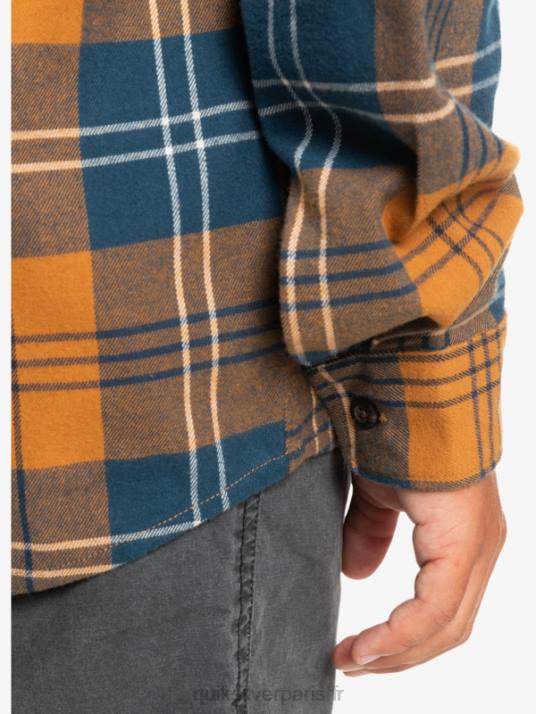 garçons Quiksilver chemise à manches longues à capuchon halidon 8-16 D6PT2309 lièvre à la cassonade
