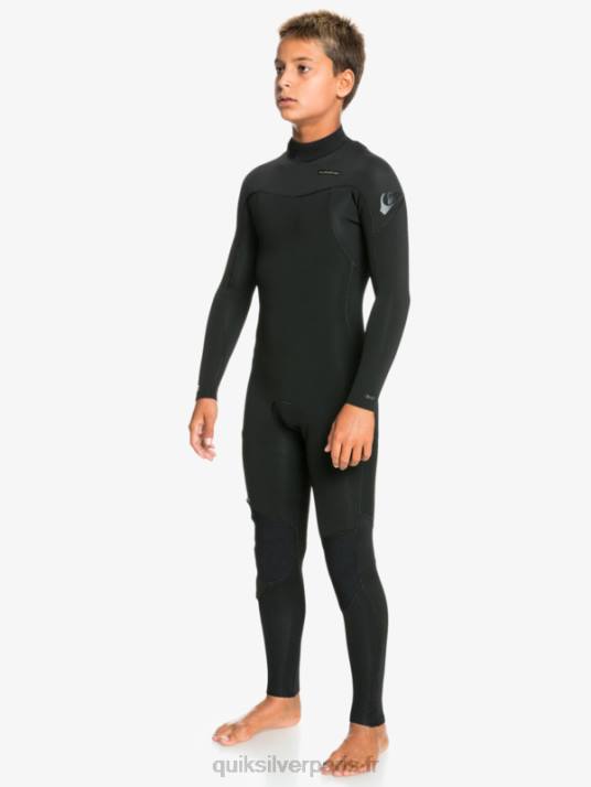 garçons Quiksilver 8-16 séances 3/2mm combinaison intégrale l/sl D6PT2194 noir