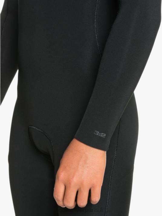 garçons Quiksilver 8-16 séances 3/2mm combinaison intégrale l/sl D6PT2194 noir