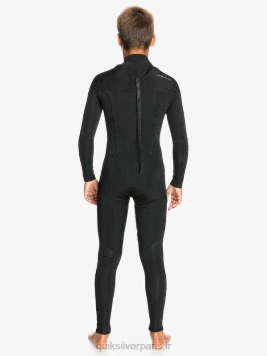garçons Quiksilver 8-16 séances 3/2mm combinaison intégrale l/sl D6PT2194 noir