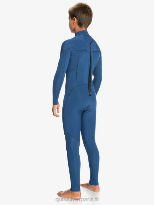 garçons Quiksilver 8-16 séances 3/2mm combinaison intégrale l/sl D6PT2195 insigne bleu