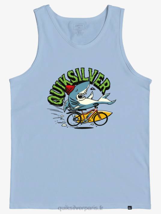 garçons Quiksilver 2-7 à risque t-shirt débardeur D6PT2265 bleu ciel