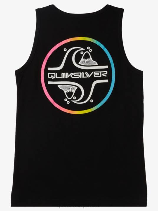 garçons Quiksilver T-shirt réservoir à bulles 8-16 noyaux D6PT2228 noir
