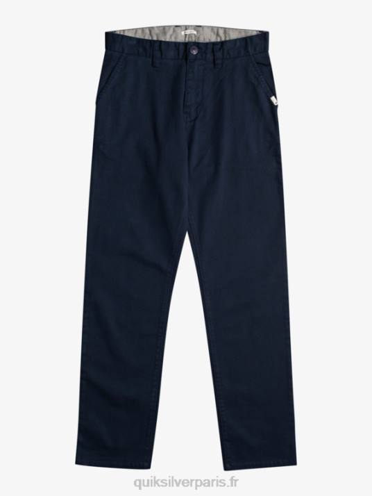 garçons Quiksilver 8-16 jusqu'à pantalons d'union de tous les jours D6PT2241 blazer bleu marine