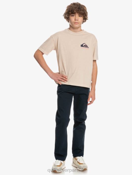 garçons Quiksilver 8-16 jusqu\'à pantalons d\'union de tous les jours D6PT2241 blazer bleu marine