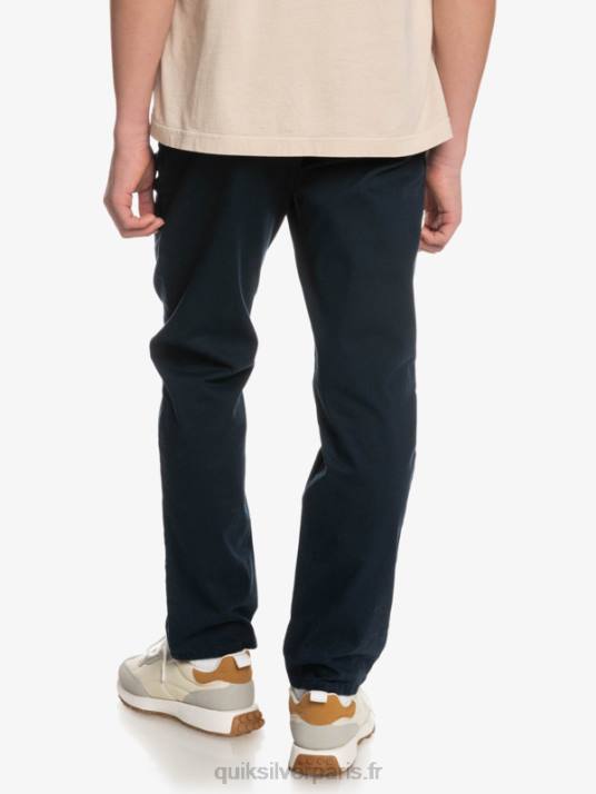garçons Quiksilver 8-16 jusqu\'à pantalons d\'union de tous les jours D6PT2241 blazer bleu marine