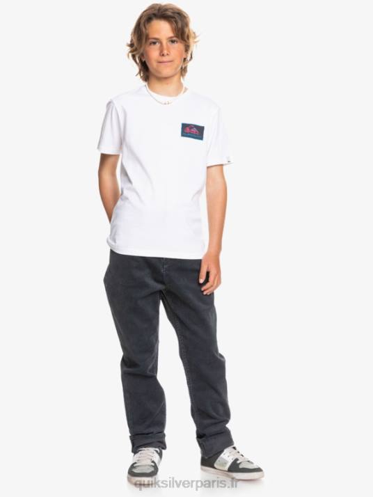 garçons Quiksilver 8-16 pantalon fuselé en velours côtelé kracker D6PT2330 noir