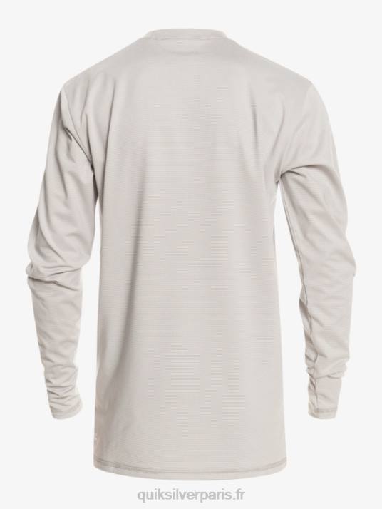 garçons Quiksilver 8-16 héritage chiné t-shirt de surf à manches longues upf 50 D6PT2202 bruyère