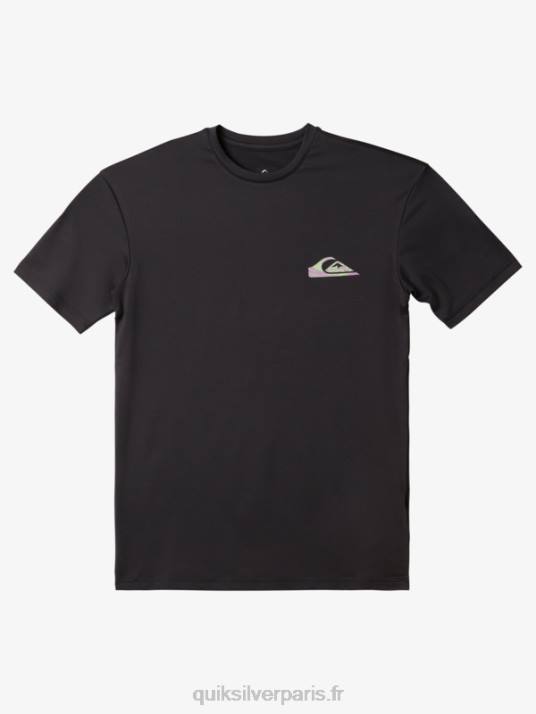 garçons Quiksilver 8-16 mix session upf 50 t-shirt de surf à manches courtes D6PT2012 macadam